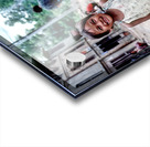 Nepal. Kathmandu. Two children Acrylic print