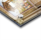 Città della Pieve Umbria Italy. Santa Maria dei Bianchi church. Adoration of the Magi fresco by Perugino Acrylic print