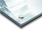 Iconic Niagara Falls viewing platform and visitor center. Acrylic print