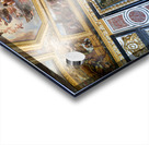 Two people explore the decorated room at the Palace of Versaille Acrylic print