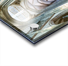 Saint Maclou church interior in Rouen Normandy France on a quiet Acrylic print