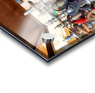 Colorful hookahs with hoses in market in Dubai UAE Acrylic print