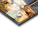 Cheese display at Viktualienmarkt in Munich Bavaria Germany Acrylic print