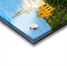 Pragues Vltava riverfront with historic architecture and lively Acrylic print