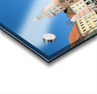 Visitors enjoy Hauptplatz square in Landsberg am Lech Bavaria Acrylic print