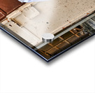 Old man sitting with sweets in Jerusalems old city Acrylic print