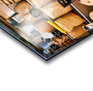 Cheese display at Mahane Yehuda Market in Jerusalem Acrylic print