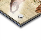 Sacred ablutions at the Ganges river in Varanasi Uttar Pradesh Acrylic print