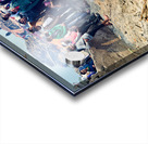 Cremation rites by the Ganges River in Varanasi India Acrylic print