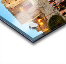 Exploring the ancient citadel in Aleppo Syria during twilight h Acrylic print