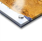 Visitors exploring the Krafla caldera in Iceland Acrylic print