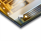 Domkirkjan Church organ in Reykjavik Iceland during a service Acrylic print