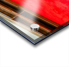 Prayer time inside Fatih Mosque in Istanbul Turkey Acrylic print