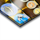 Caviar display in Grand Bazaar market in Istanbul Turkey Acrylic print