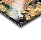 Trucks carrying goods to Shandur Pass in Pakistan Acrylic print