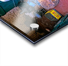 Street butcher working in Lahore during daytime hours Acrylic print