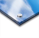 Monument Valley shows red rock formations under blue sky Acrylic print