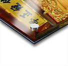 Statue and altar displayed in a temple in Hanoi Vietnam Acrylic print