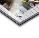 Woman sells fish at market in Phu Quoc Vietnam during daytime Acrylic print