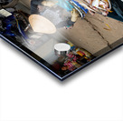 Fish market in Phu Quoc with local vendors working Acrylic print