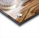 Organ and stained glass in Bilbao Cathedral interior Acrylic print