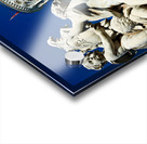 Visitors enjoy Piazza dei Miracoli with the Leaning Tower Acrylic print