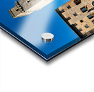 Visitors gather in San Gimignano at Piazza della Cisterna Acrylic print