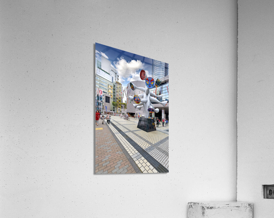 Japan. Tokyo. Modern Art at Shibuya District Acrylic Print