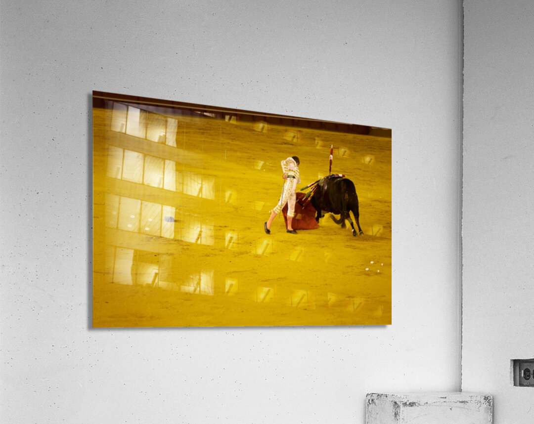 ANDALUSIA SPAIN. Bullfight in Seville Arena Acrylic Print