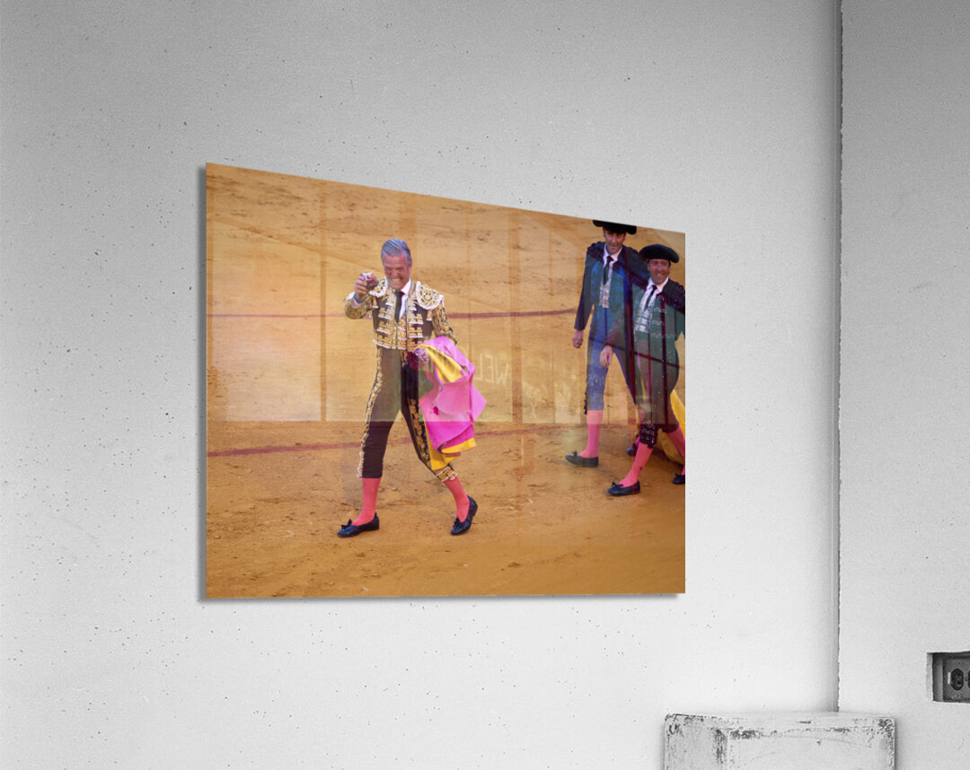 ANDALUSIA SPAIN. Bullfight in Seville Arena Acrylic Print