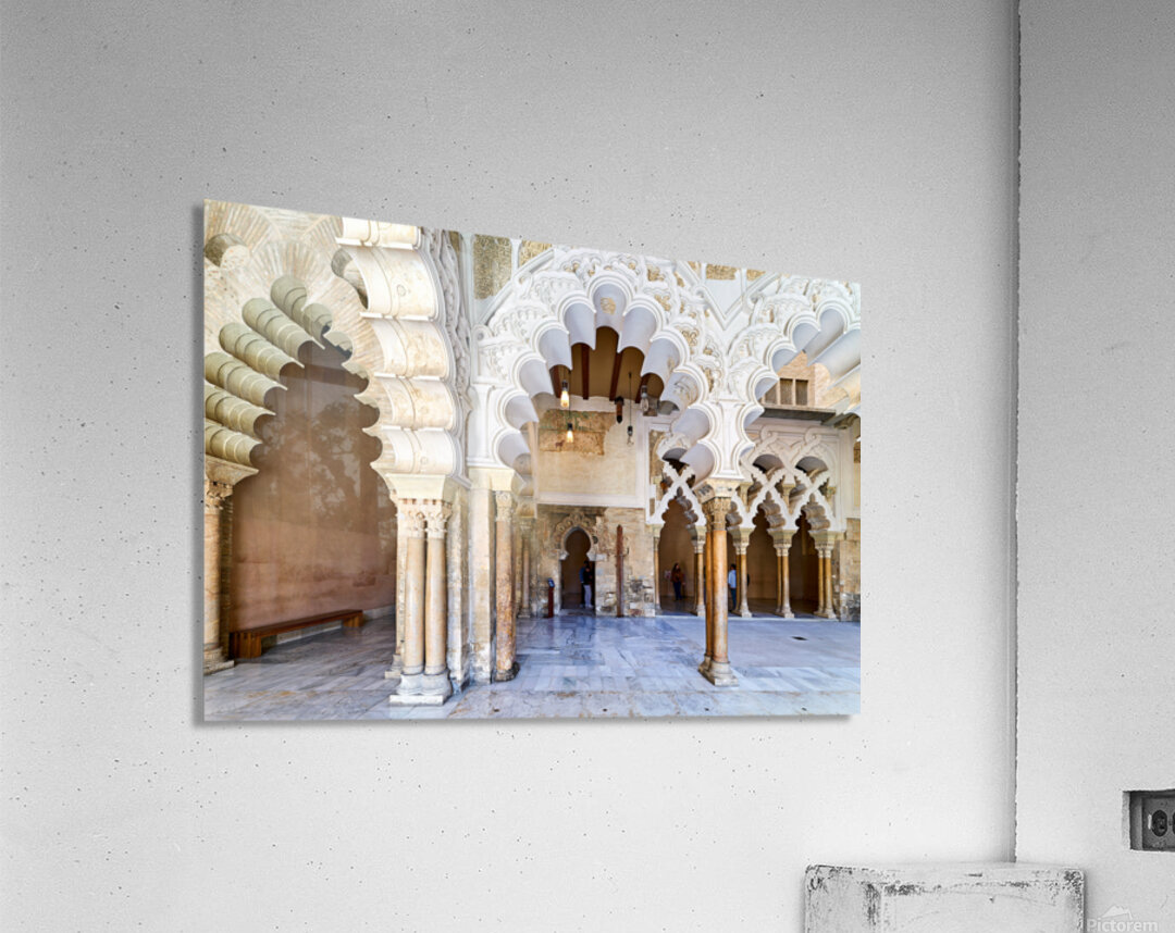 Zaragoza. Saragossa. Aragon. Spain. Aljafería Palace Acrylic Print