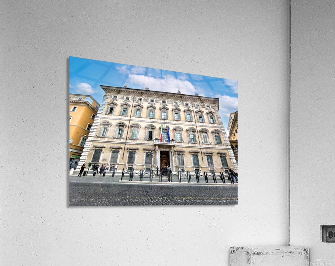 Palazzo Madama in Rome seat of the Senate of the Italian Republ Acrylic Print
