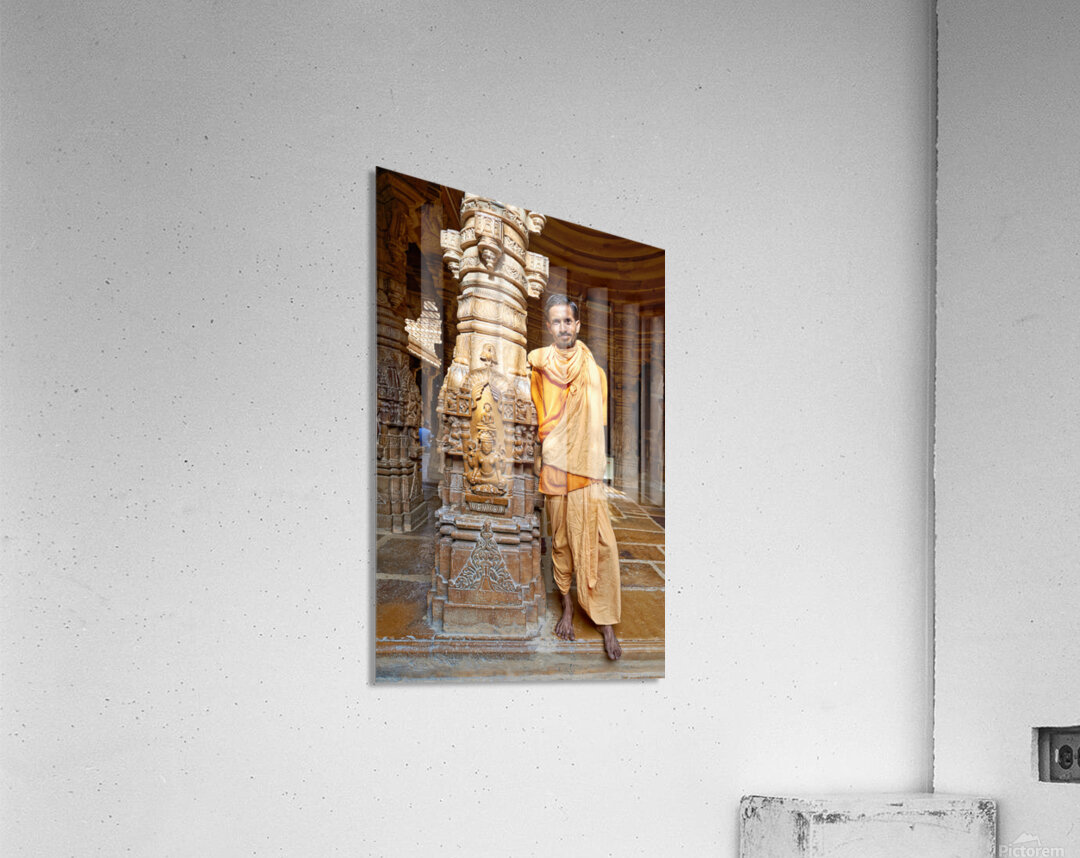 Visit to sri jaisalmir lodravpur parshavnath jain temple in raja Acrylic Print