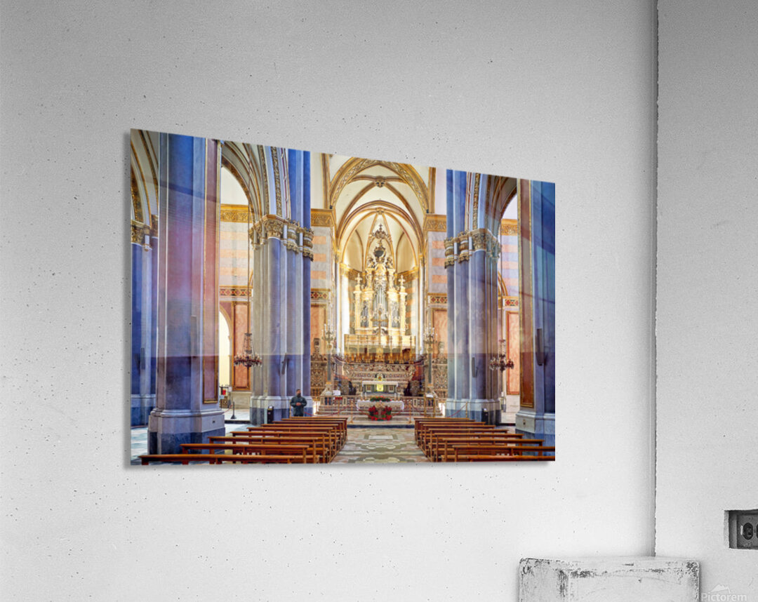 Visit to san domenico maggiore in naples campania italy Acrylic Print