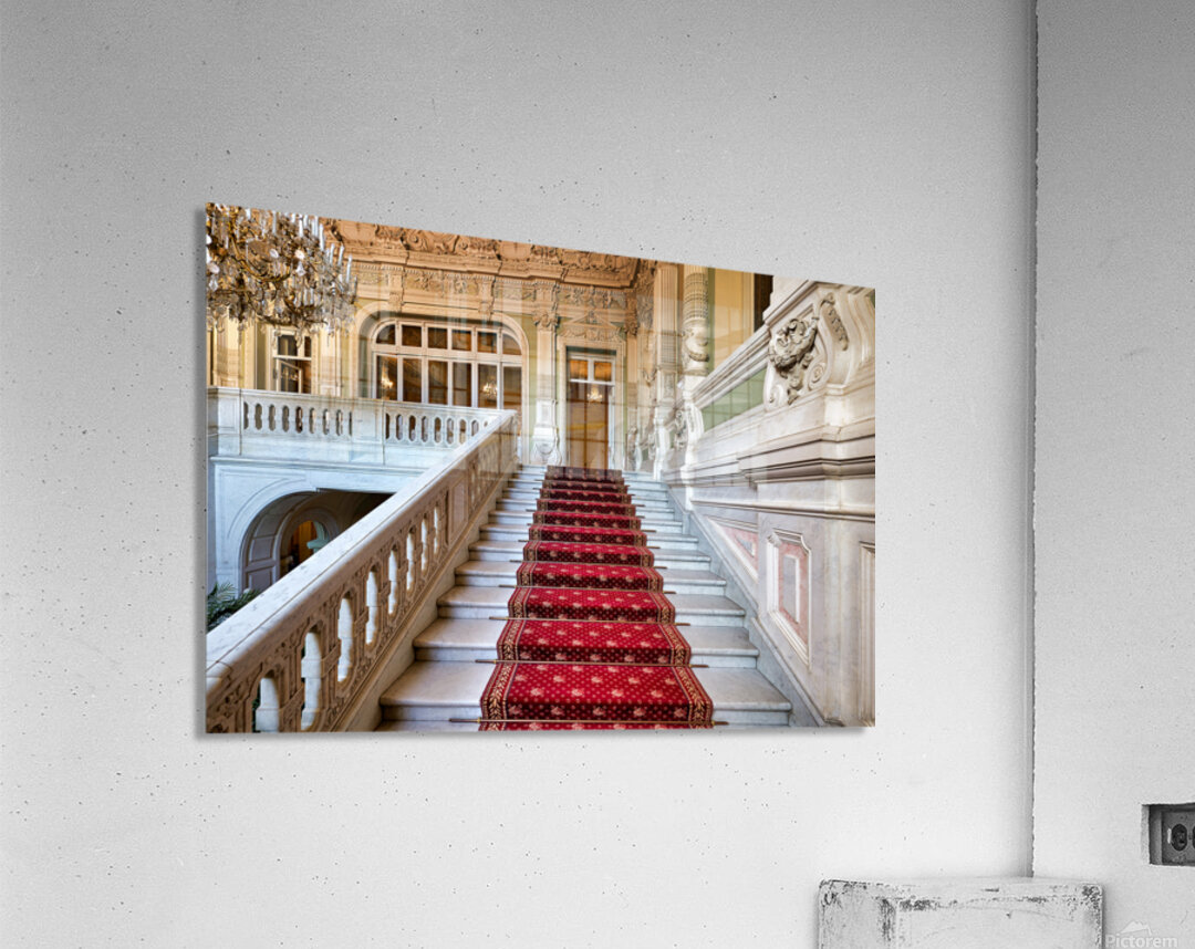 Stairs to upper levels of Yusupov Palace St. Petersburg Acrylic Print