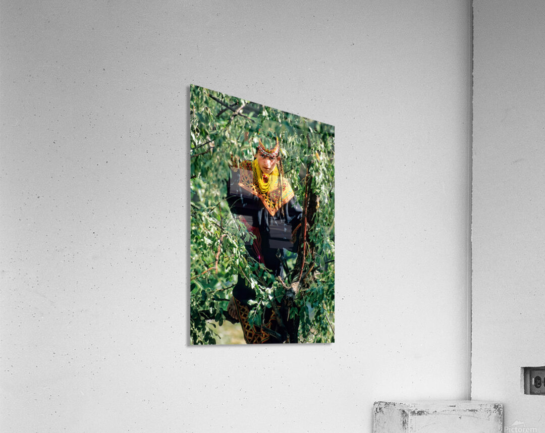 Life in a kalash village in bumburet valley of pakistan Acrylic Print