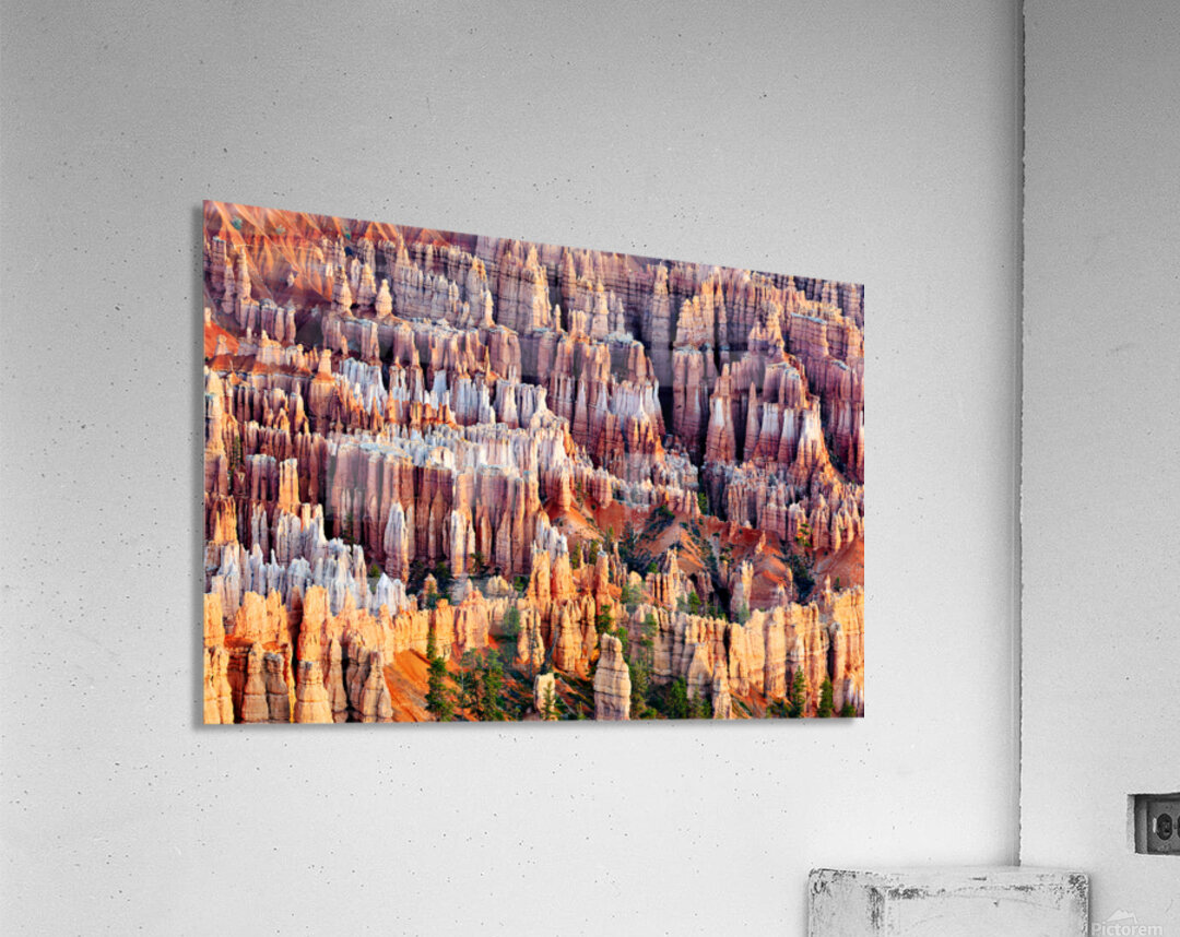 Views from bryce point in bryce canyon national park Acrylic Print