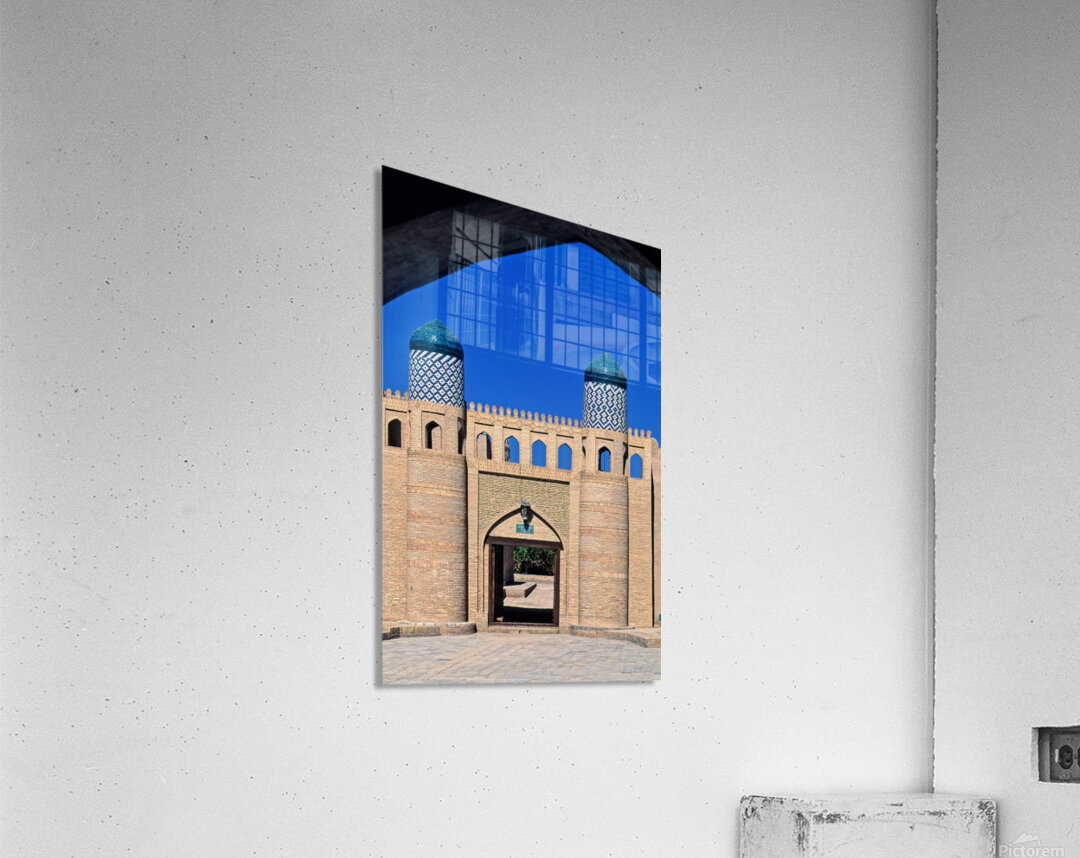 Exploring the ancient gates of Khiva in Uzbekistan Acrylic Print