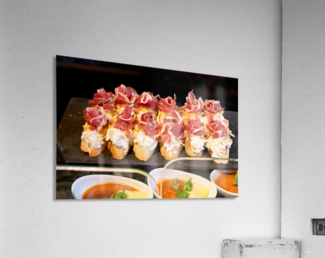 Enjoying pintxos in Bilbao Biscay Spain Acrylic Print