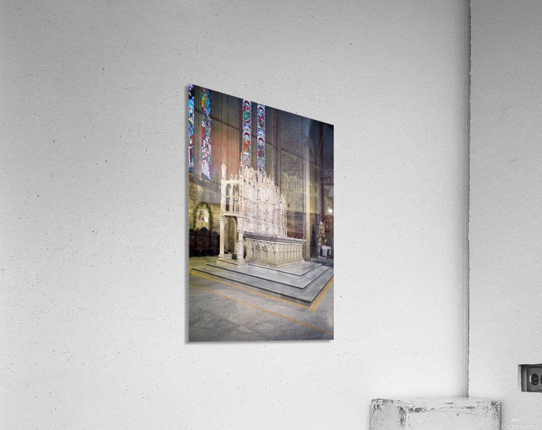 Cathedral of saints peter and donatus in arezzo tuscany italy Acrylic Print