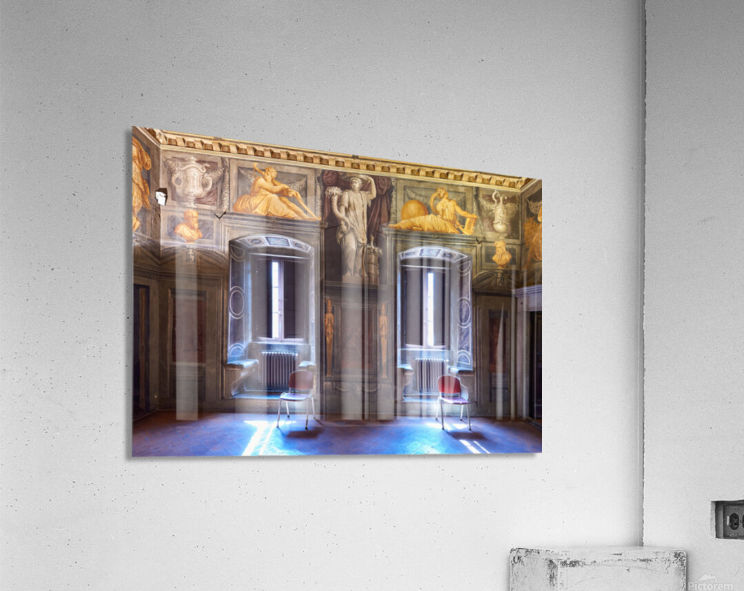 Visit to vasari home museum in arezzo tuscany italy Acrylic Print