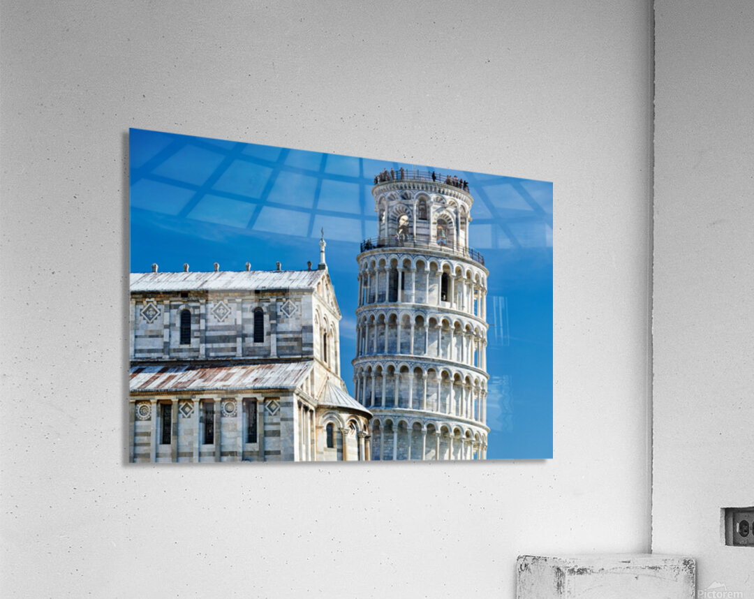 Visit to Piazza dei Miracoli in Pisa Tuscany Italy Acrylic Print
