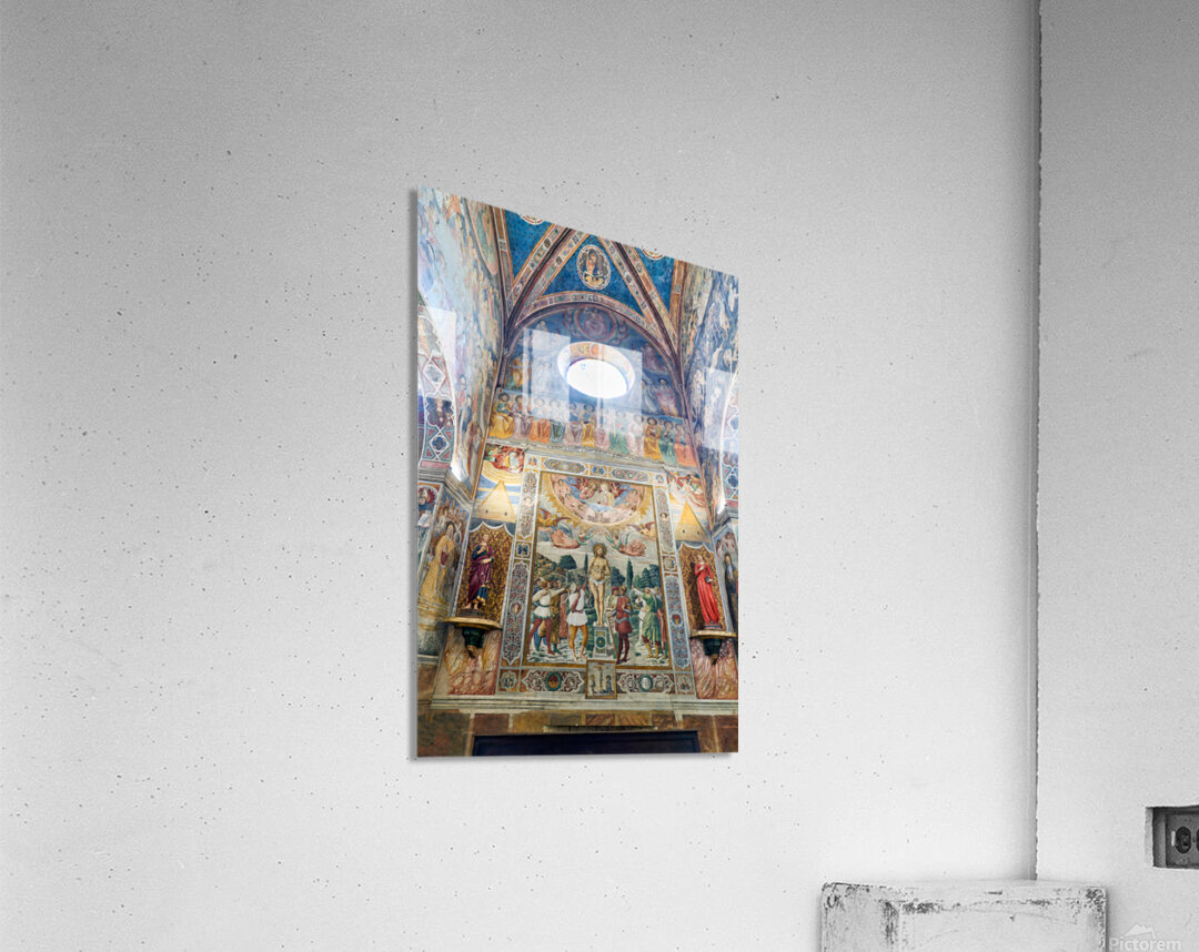 Interior of Collegiata di Santa Maria Assunta Acrylic Print