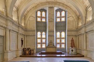 Visit chapel in Chateau de Chambord in France for quiet reflecti