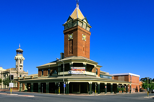 The historic Post Office building in Broken Hill Australia.