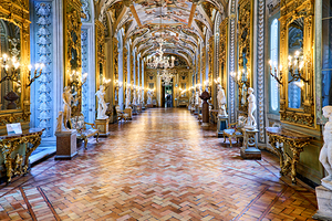 Exploring doria pamphilj gallery in rome lazio italy