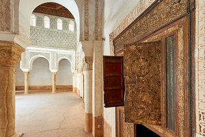 Exploring the architecture of Madrasa Ben Youssef in Marrakesh