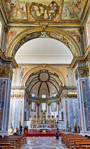 Visit to san paolo maggiore basilica in naples campania italy