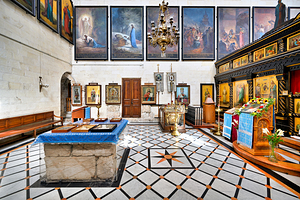 Visiting the orthodox church in jerusalem israel