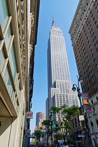 Visit Empire State Building in Manhattan New York during daytim